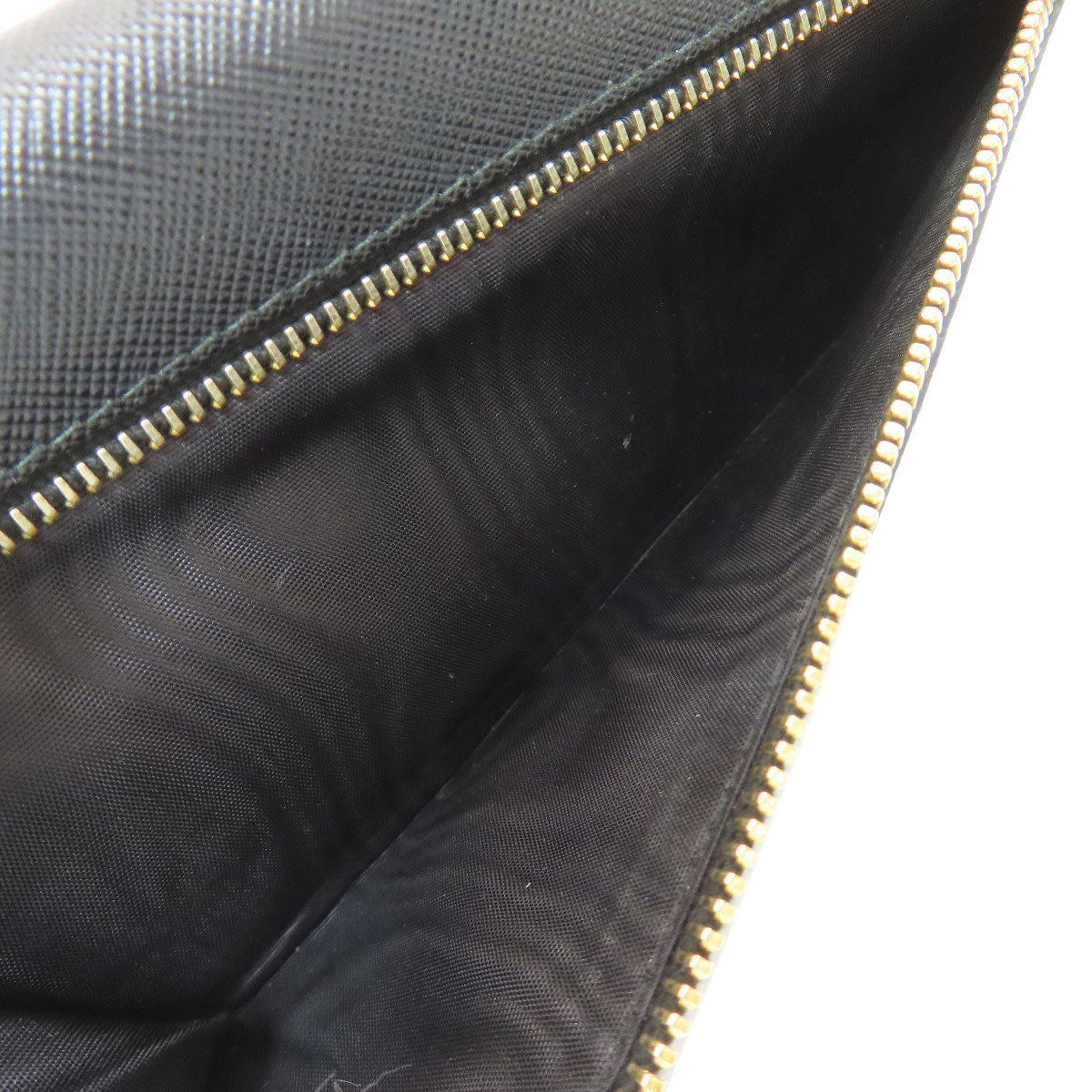 PRADA 1M1132 triangle logo Long wallet (with coin pocket) Safiano Ladies [Used]