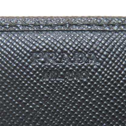 PRADA 1M1132 triangle logo Long wallet (with coin pocket) Safiano Ladies [Used]