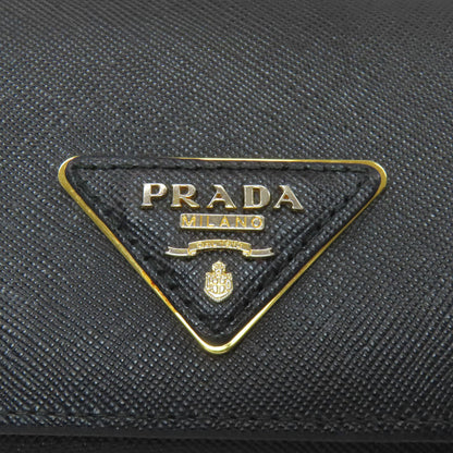 PRADA 1M1132 triangle logo Long wallet (with coin pocket) Safiano Ladies [Used]