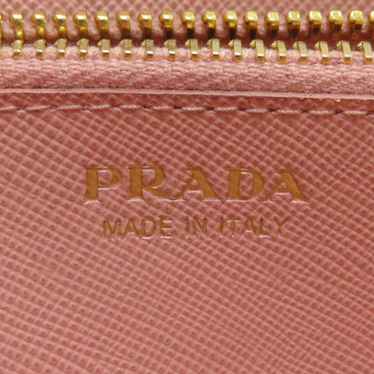 PRADA logo Long wallet (with coin pocket) Safiano Ladies [Used]