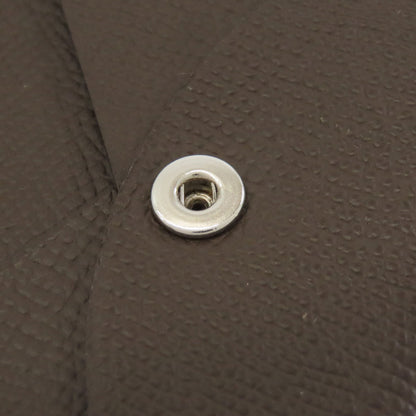 HERMES Calvi Duo Ecorse SilverHardware Card Case Epsom Ladies [Used]