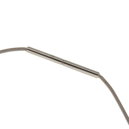 HERMES H cube Necklace Metal Ladies [Used]