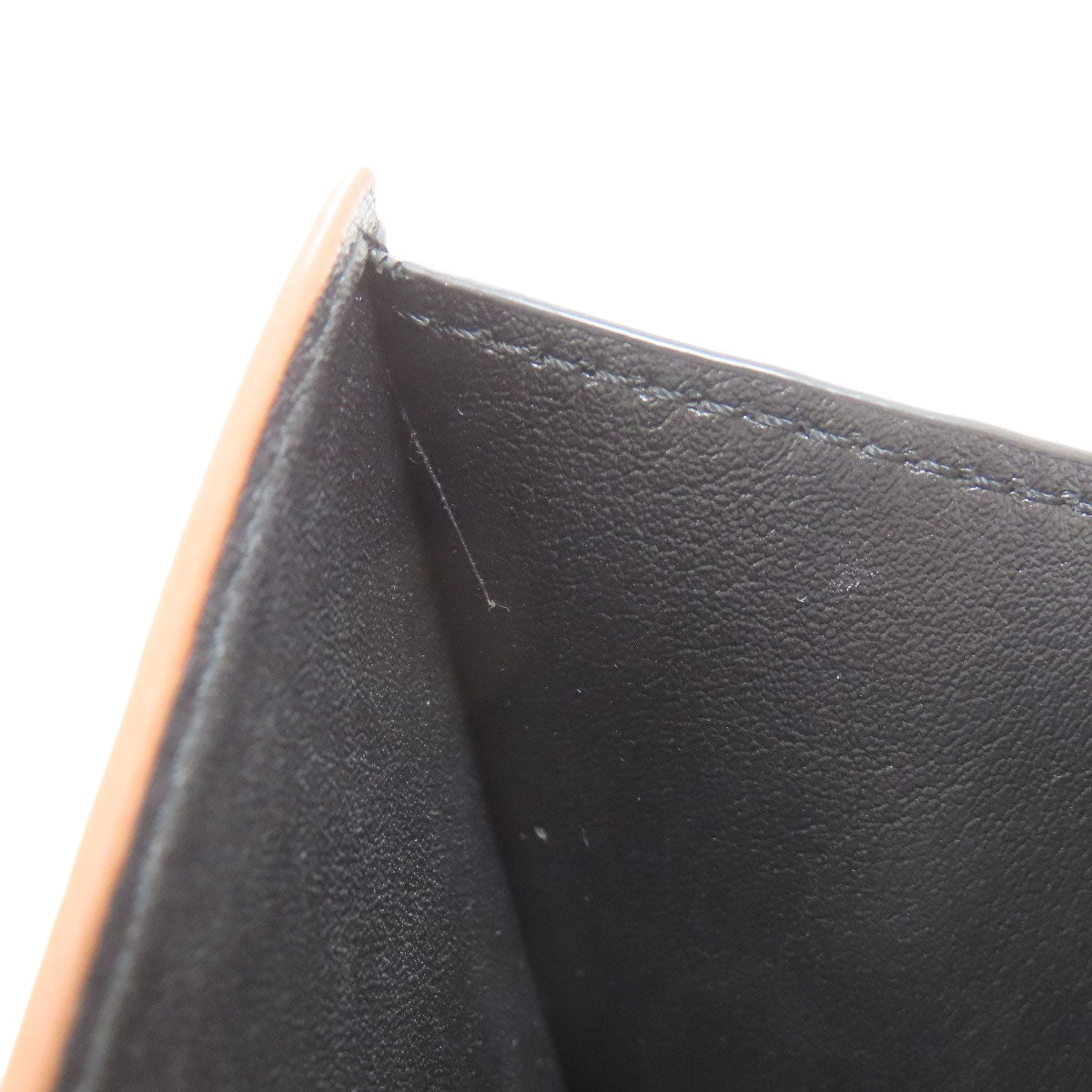 LOEWE anagram Bifold Wallet with Coin Pocket Leather Ladies [Used]