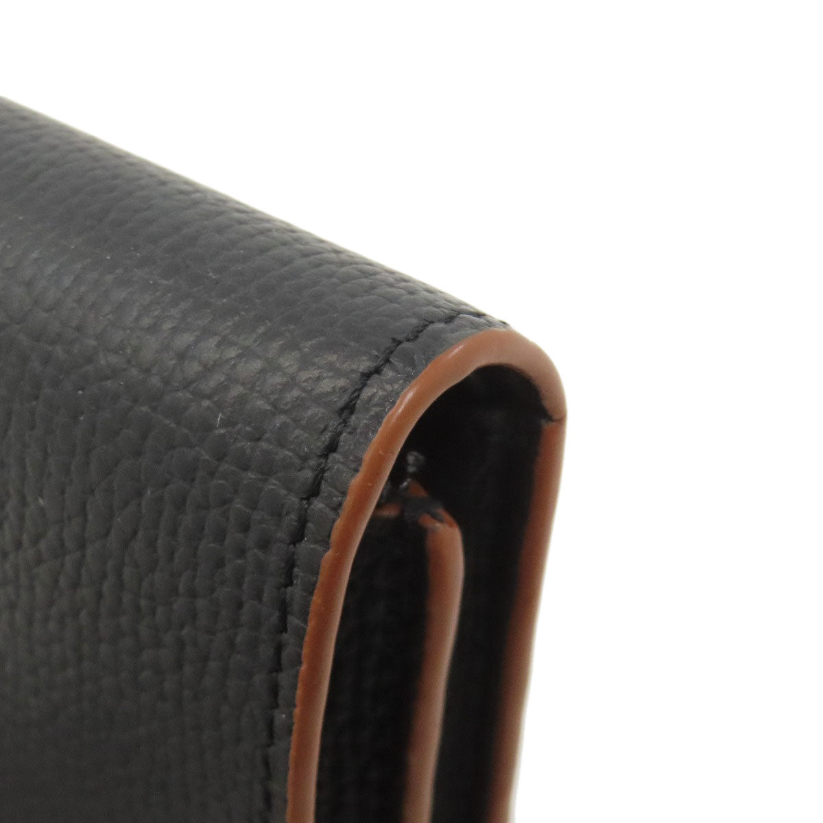 LOEWE anagram Bifold Wallet with Coin Pocket Leather Ladies [Used]