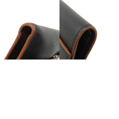LOEWE anagram Bifold Wallet with Coin Pocket Leather Ladies [Used]