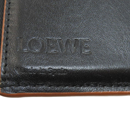 LOEWE anagram Bifold Wallet with Coin Pocket Leather Ladies [Used]