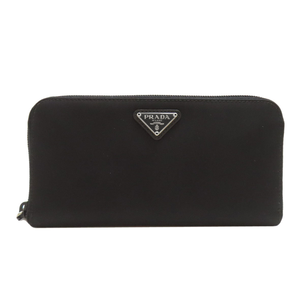 PRADA M506 Logo Hardware Long wallet (with coin pocket) Nylon Ladies [Used]