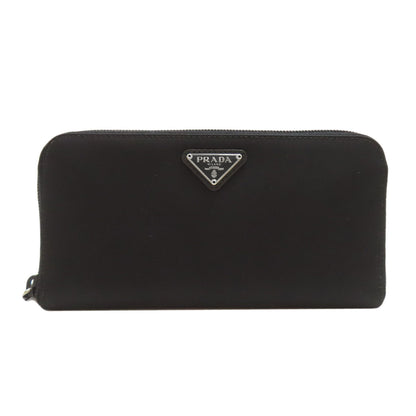 PRADA M506 Logo Hardware Long wallet (with coin pocket) Nylon Ladies [Used]