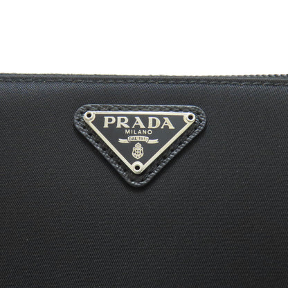 PRADA M506 Logo Hardware Long wallet (with coin pocket) Nylon Ladies [Used]