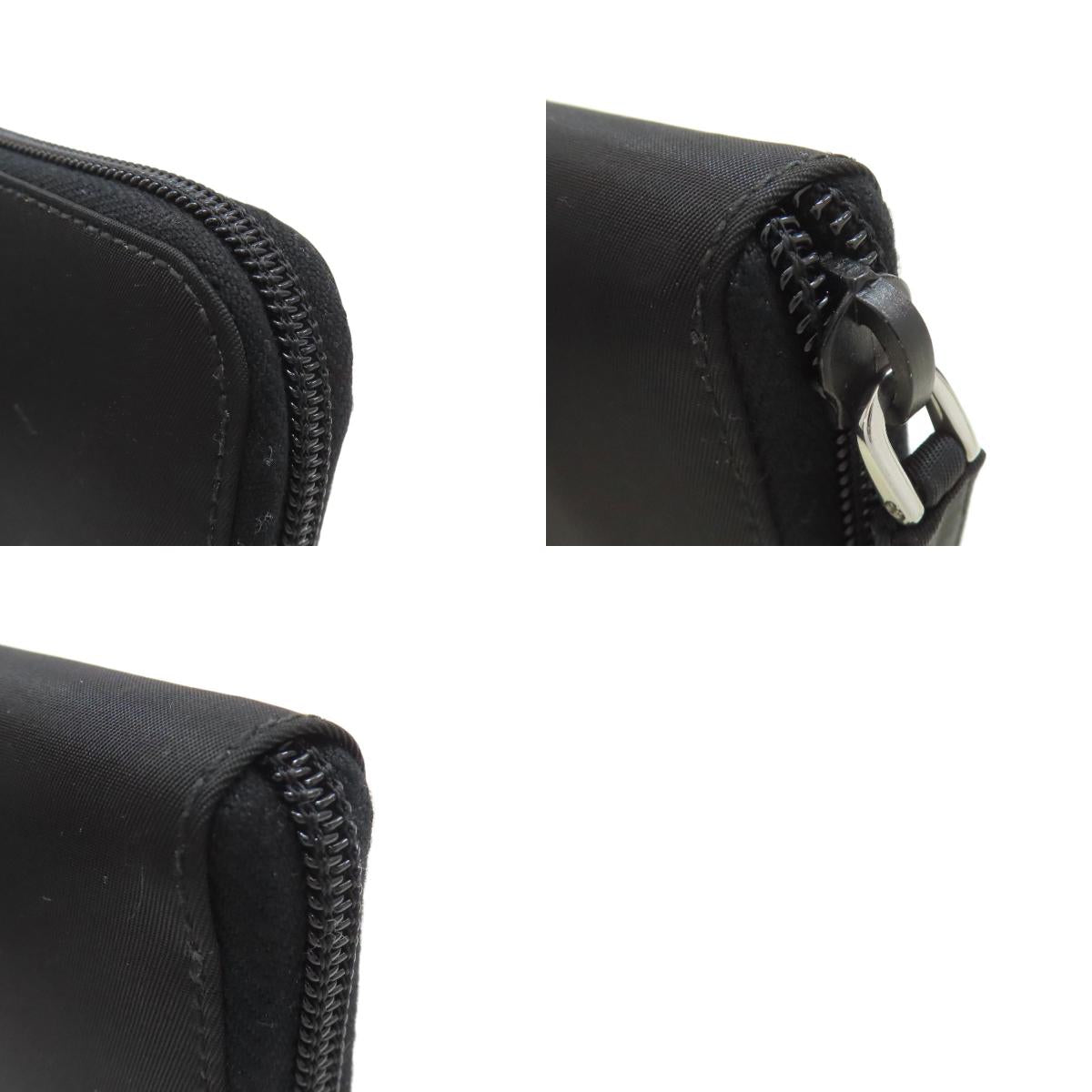 PRADA M506 Logo Hardware Long wallet (with coin pocket) Nylon Ladies [Used]