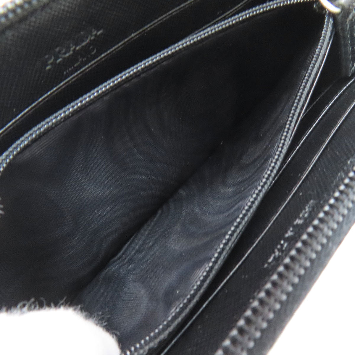 PRADA M506 Logo Hardware Long wallet (with coin pocket) Nylon Ladies [Used]