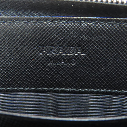 PRADA M506 Logo Hardware Long wallet (with coin pocket) Nylon Ladies [Used]