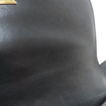 PRADA Logo Hardware Shoulder Bag Safiano Ladies [Used]