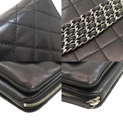 CHANEL ChainShoulder Matelasse SilverHardware Shoulder Bag Lambskin Ladies [Used]