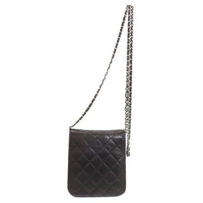 CHANEL ChainShoulder Matelasse SilverHardware Shoulder Bag Lambskin Ladies [Used]