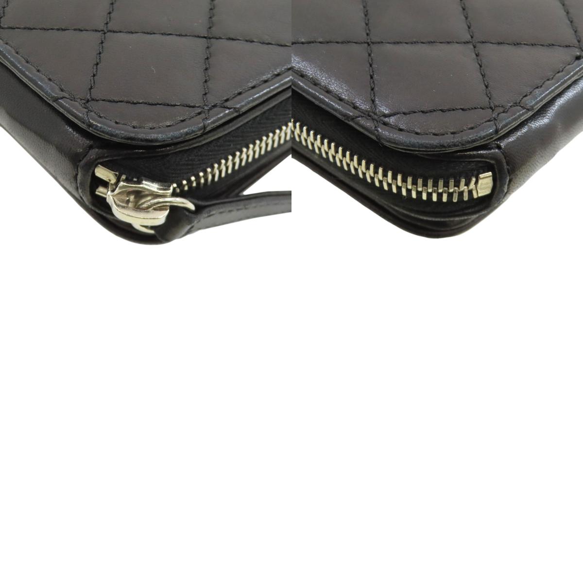 CHANEL ChainShoulder Matelasse SilverHardware Shoulder Bag Lambskin Ladies [Used]
