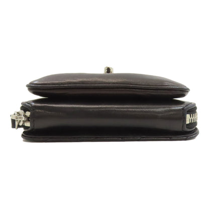 CHANEL ChainShoulder Matelasse SilverHardware Shoulder Bag Lambskin Ladies [Used]