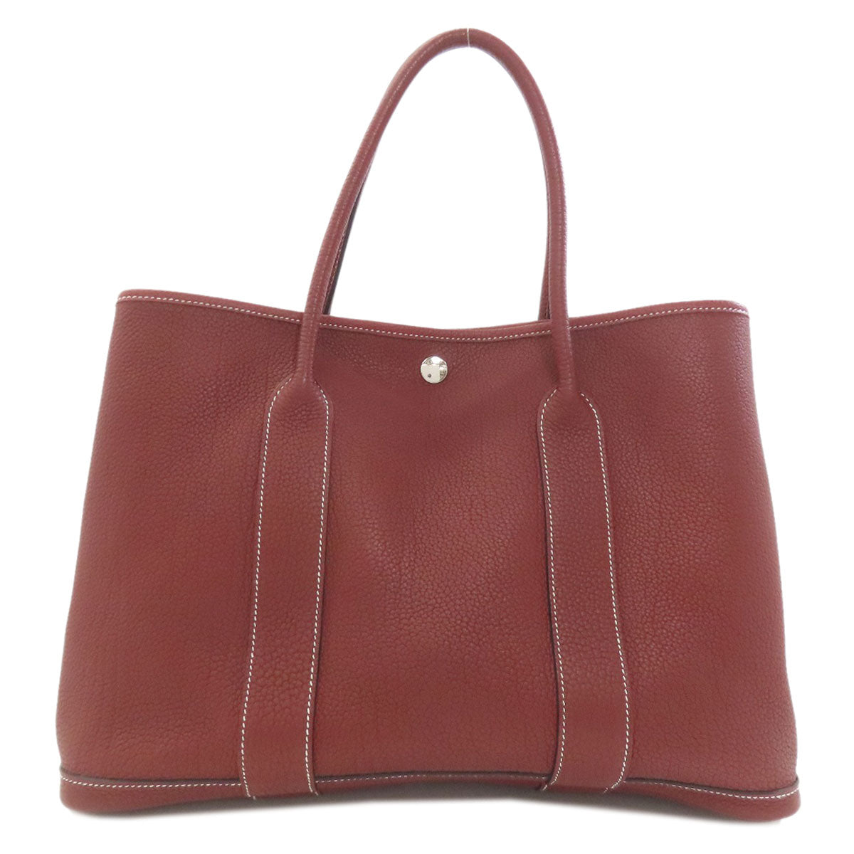 HERMES Garden Party PM Silver Hardware Tote Bag Negonda Ladies [Used]