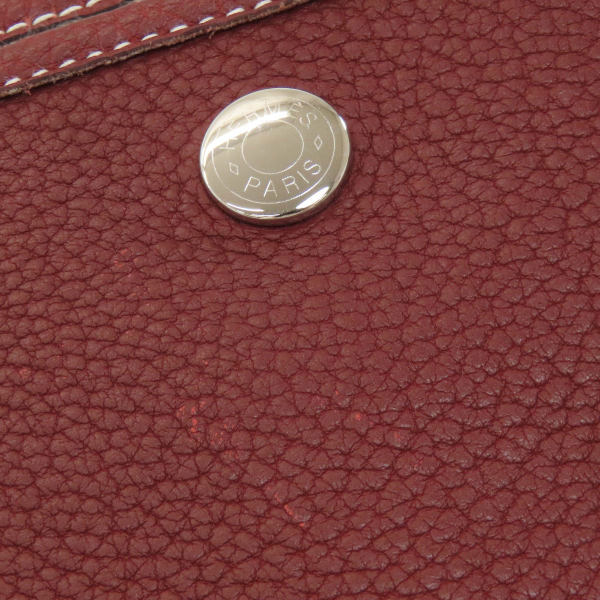 HERMES Garden Party PM Silver Hardware Tote Bag Negonda Ladies [Used]