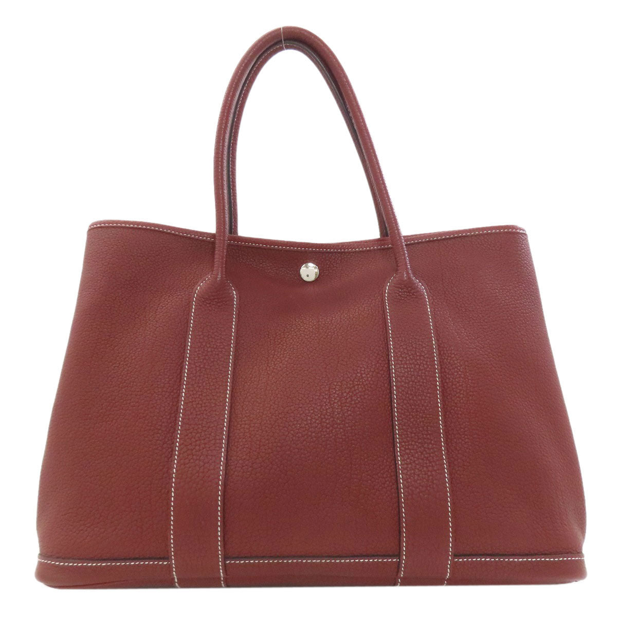HERMES Garden Party PM Silver Hardware Tote Bag Negonda Ladies [Used]