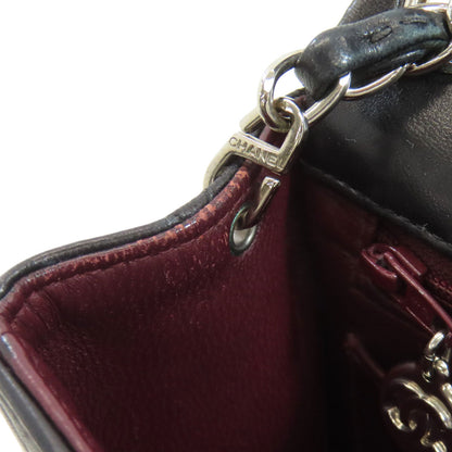 CHANEL ChainShoulder Matelasse SilverHardware Shoulder Bag Lambskin Ladies [Used]