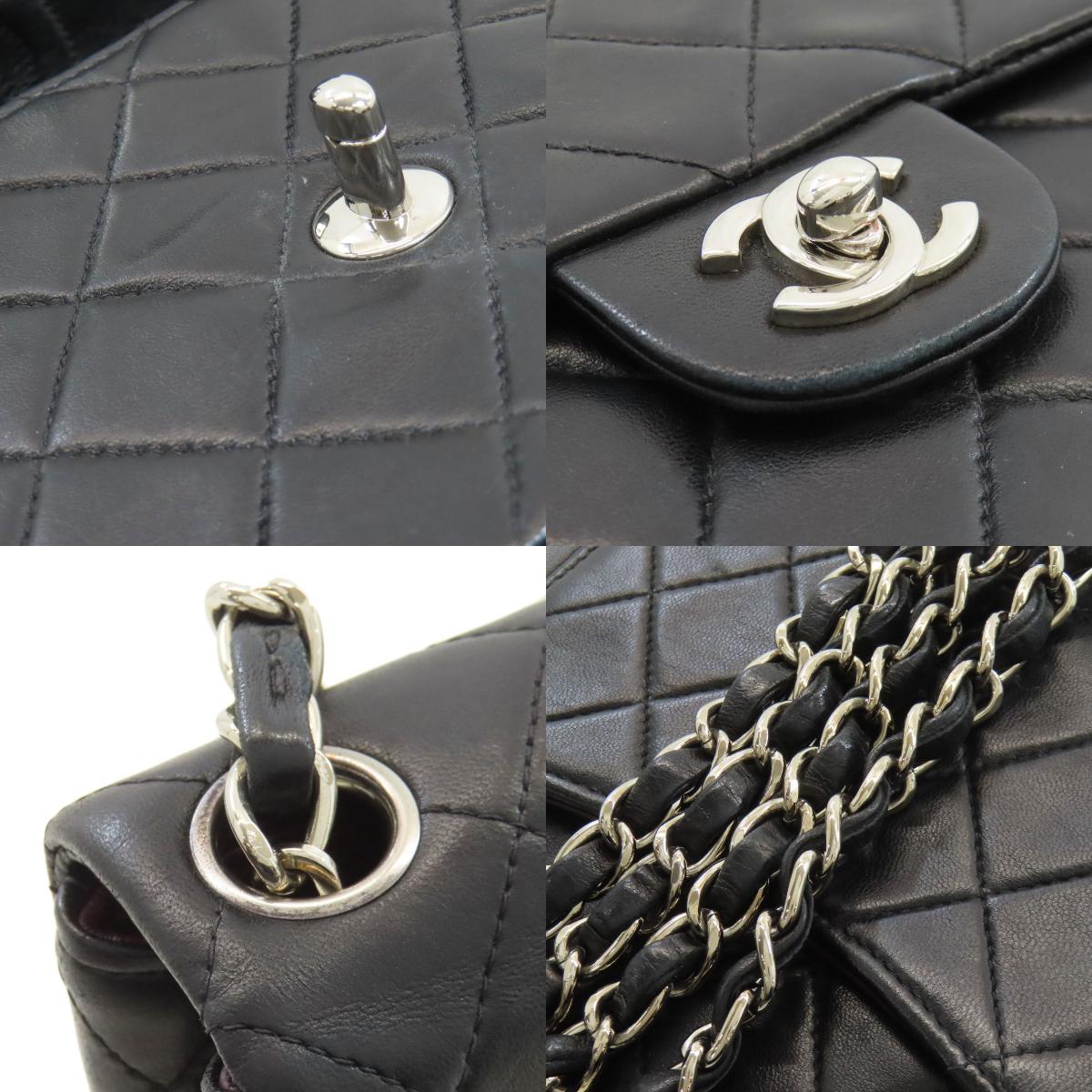 CHANEL ChainShoulder Matelasse SilverHardware Shoulder Bag Lambskin Ladies [Used]