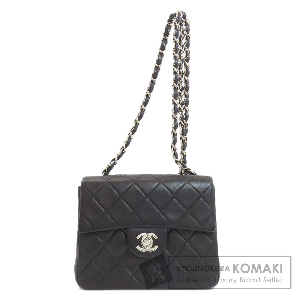 CHANEL ChainShoulder Matelasse SilverHardware Shoulder Bag Lambskin Ladies [Used]
