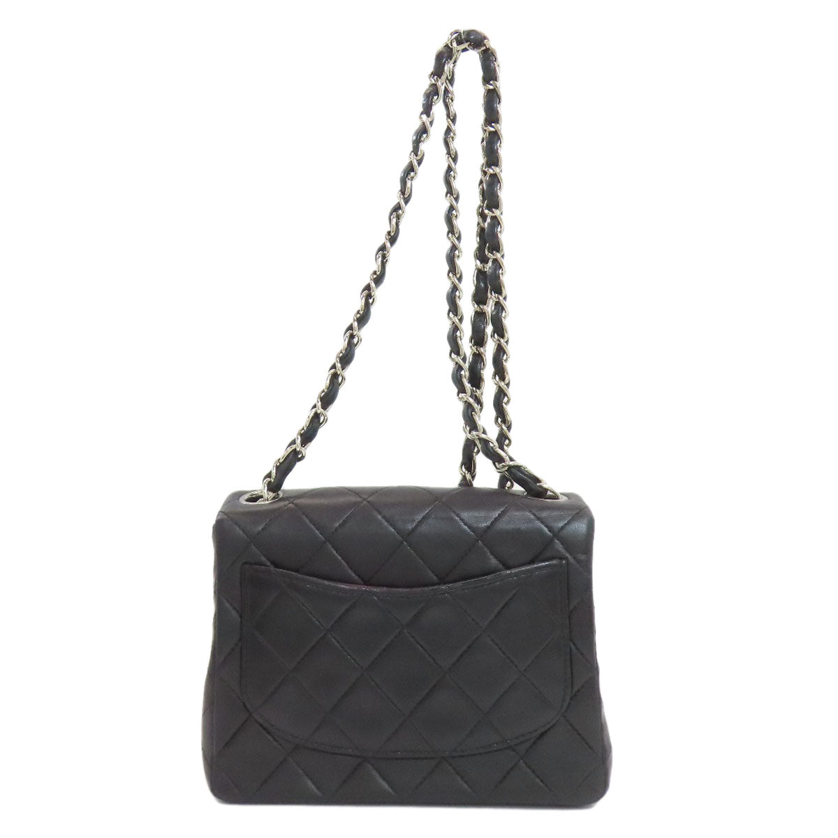 CHANEL ChainShoulder Matelasse SilverHardware Shoulder Bag Lambskin Ladies [Used]