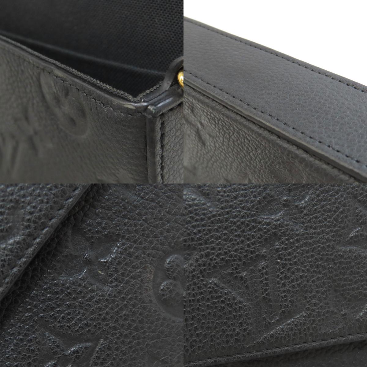 LOUIS VUITTON M64064 Pochette Felicie Shoulder Wallet Long wallet (with coin pocket) Empreinte Ladies [Used]