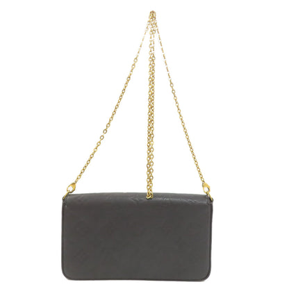 LOUIS VUITTON M64064 Pochette Felicie Shoulder Wallet Long wallet (with coin pocket) Empreinte Ladies [Used]
