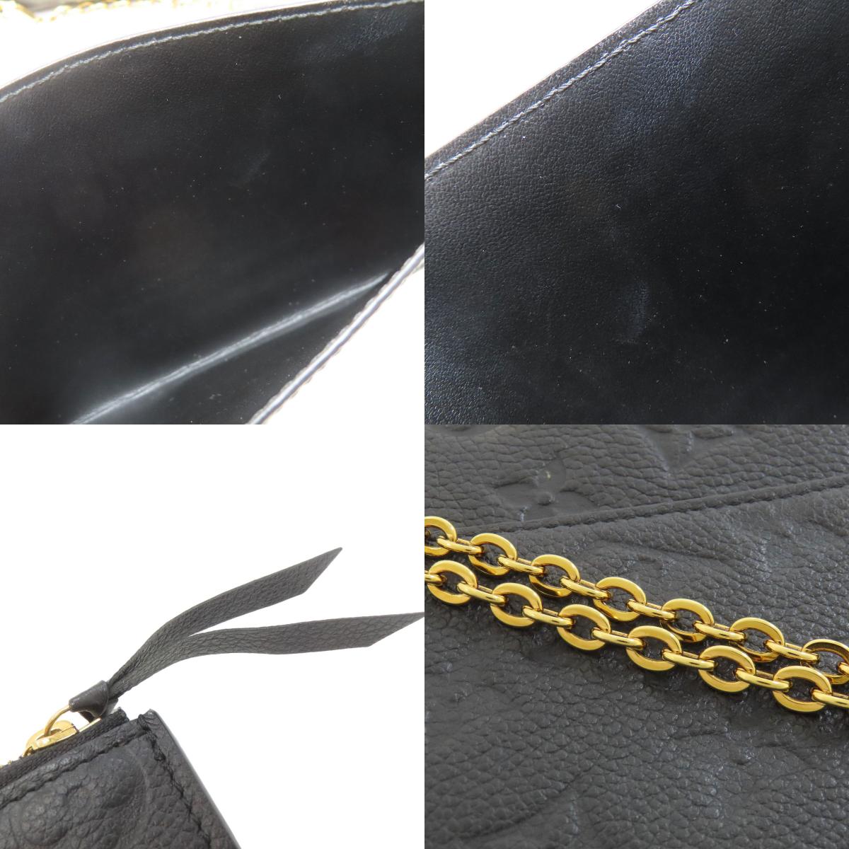 LOUIS VUITTON M64064 Pochette Felicie Shoulder Wallet Long wallet (with coin pocket) Empreinte Ladies [Used]