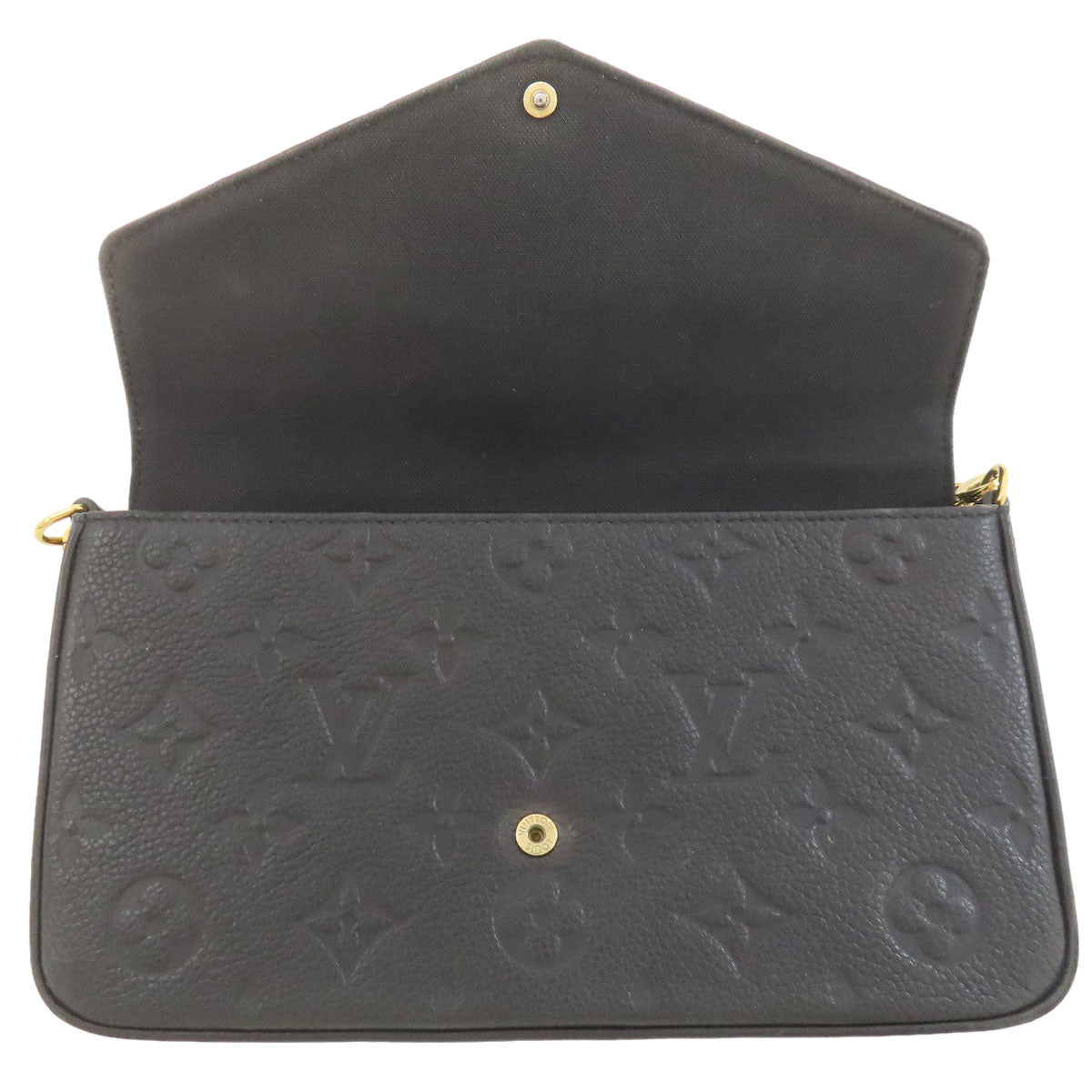 LOUIS VUITTON M64064 Pochette Felicie Shoulder Wallet Long wallet (with coin pocket) Empreinte Ladies [Used]