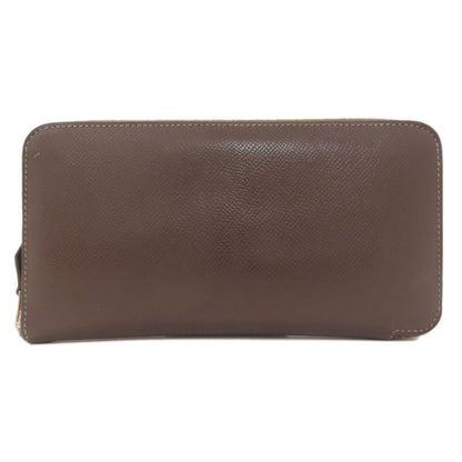 HERMES Azap Classic Long SilverHardware Long wallet (with coin pocket) Epsom Ladies [Used]