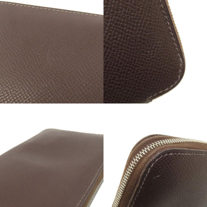 HERMES Azap Classic Long SilverHardware Long wallet (with coin pocket) Epsom Ladies [Used]