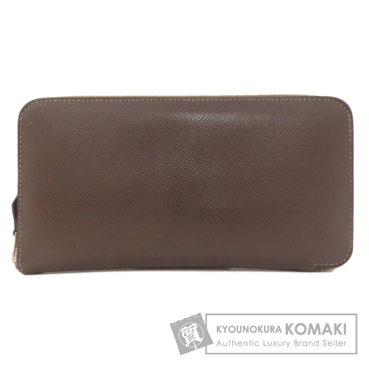 HERMES Azap Classic Long SilverHardware Long wallet (with coin pocket) Epsom Ladies [Used]