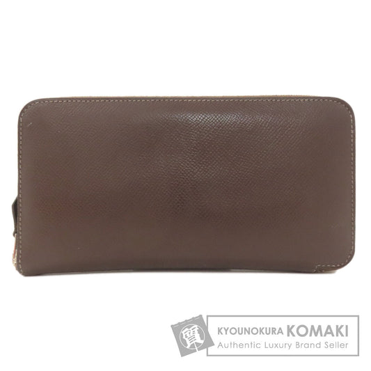 HERMES Azap Classic Long SilverHardware Long wallet (with coin pocket) Epsom Ladies [Used]