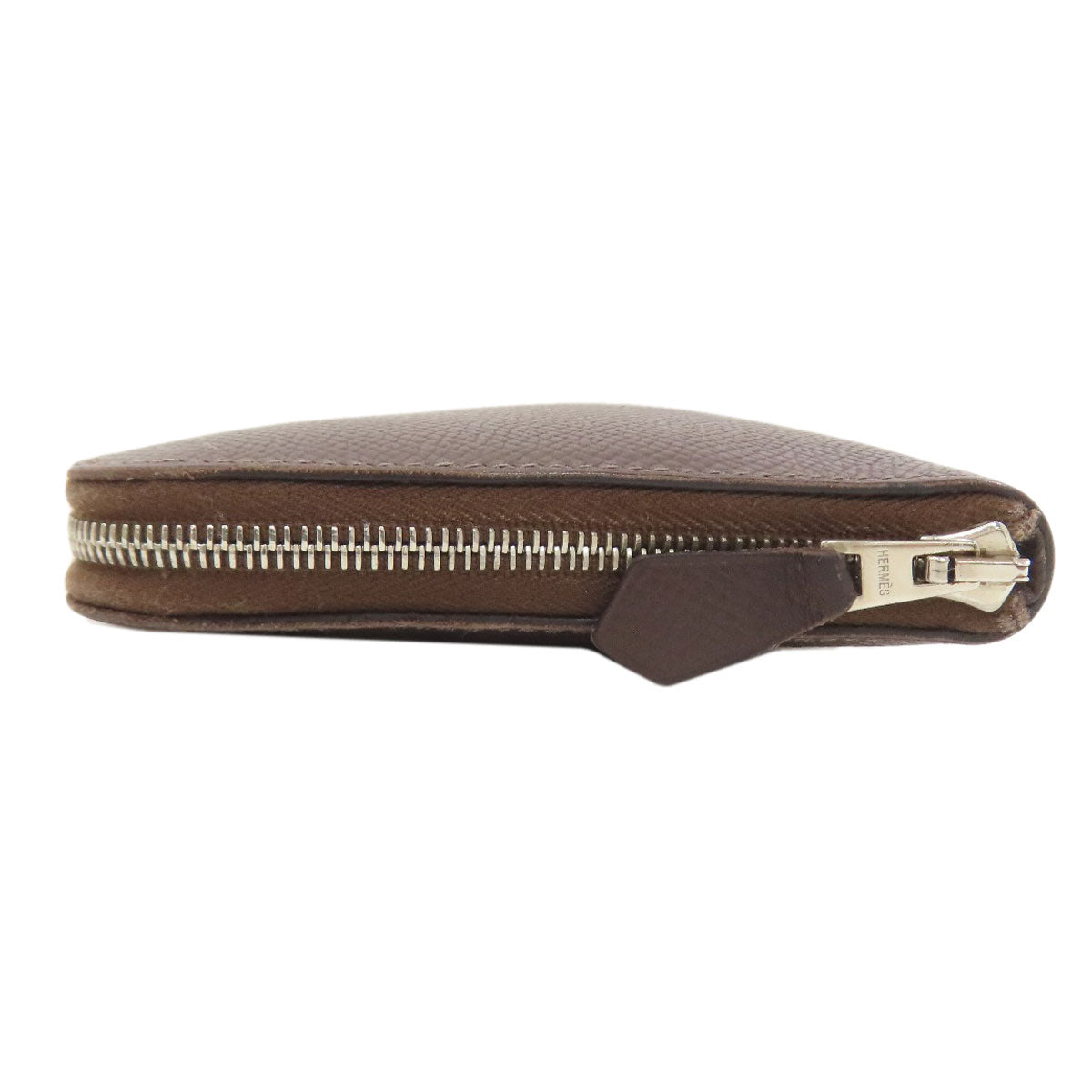 HERMES Azap Classic Long SilverHardware Long wallet (with coin pocket) Epsom Ladies [Used]