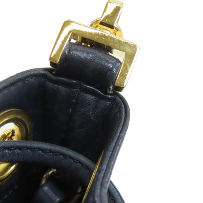 CHANEL Bicolore GoldHardware Shoulder Bag Lambskin Ladies [Used]