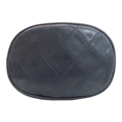 CHANEL Bicolore GoldHardware Shoulder Bag Lambskin Ladies [Used]