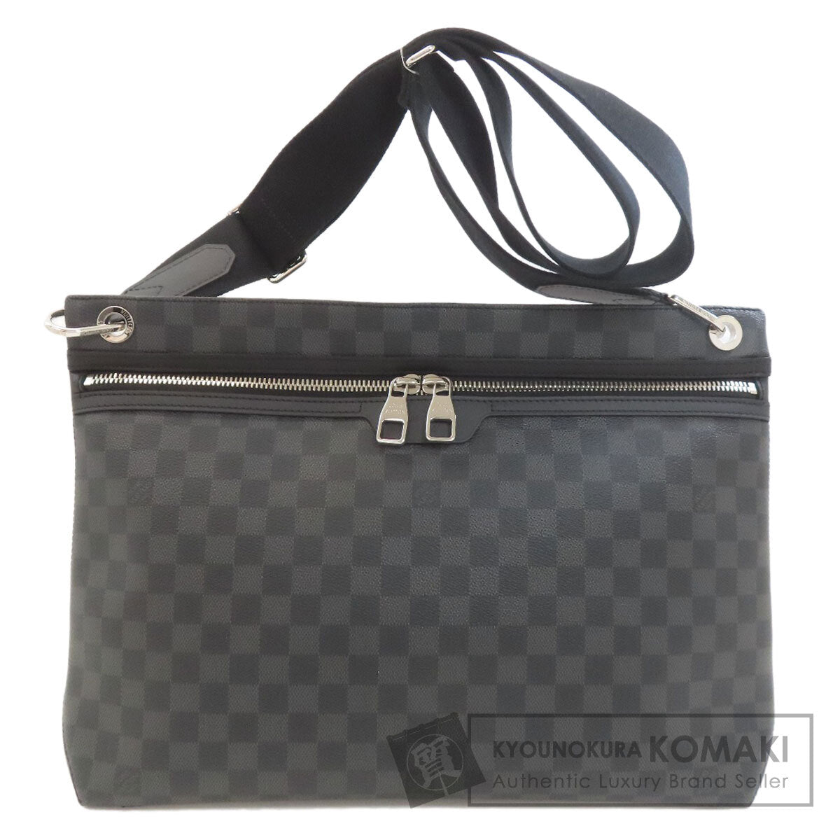 LOUIS VUITTON N41656 Hunter Shoulder Bag Damier canvas mens [Used]