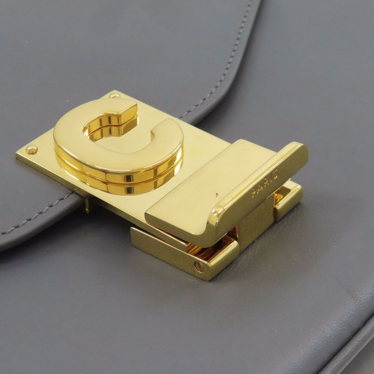 CELINE Medium C Sa Shoulder Bag Calf Ladies [Used]