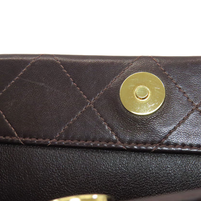 CHANEL Matelasse Chain Tote, Gold Hardware Shoulder Bag Lambskin Ladies [Used]
