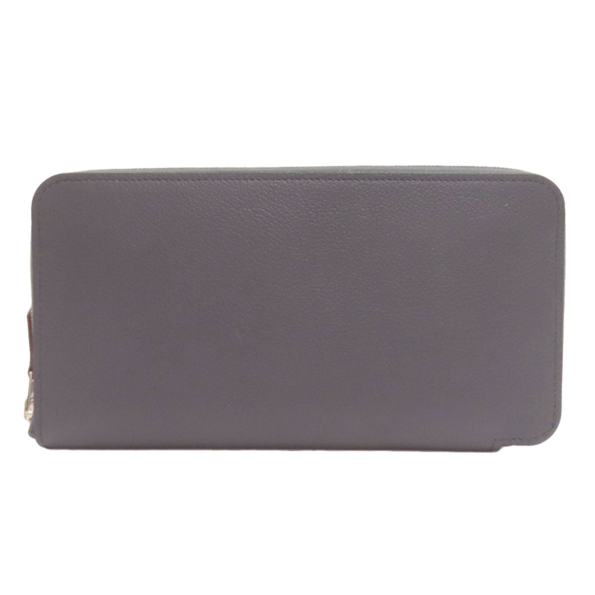 HERMES Azap Silkin Long SilverHardware Long wallet (with coin pocket) Epsom Ladies [Used]