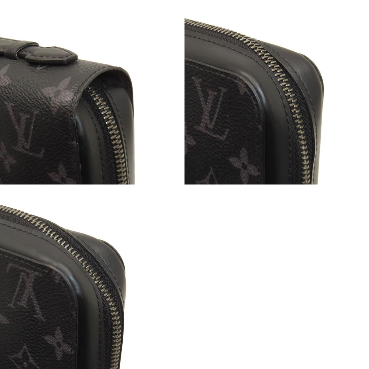 LOUIS VUITTON M61698 Zippy XL business bag Monogram Eclipse mens [Used]