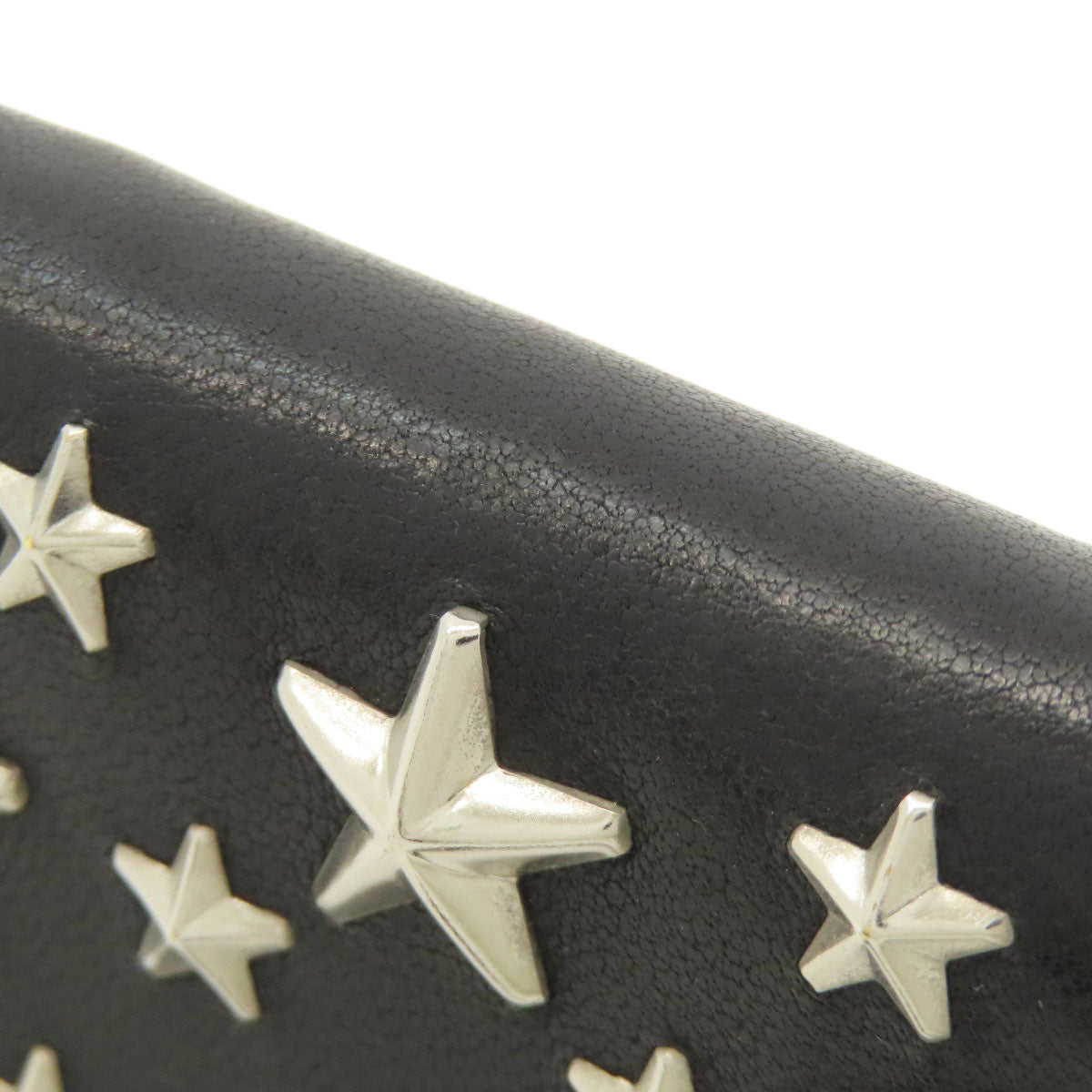 Jimmy Choo Star motif coin purse Leather Ladies [Used]