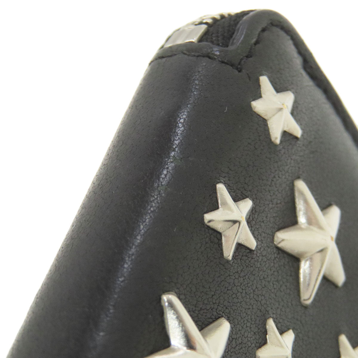 Jimmy Choo Star motif coin purse Leather Ladies [Used]