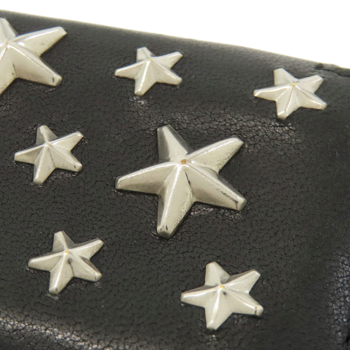 Jimmy Choo Star motif coin purse Leather Ladies [Used]