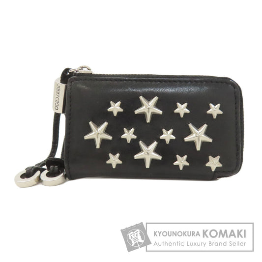 Jimmy Choo Star motif coin purse Leather Ladies [Used]