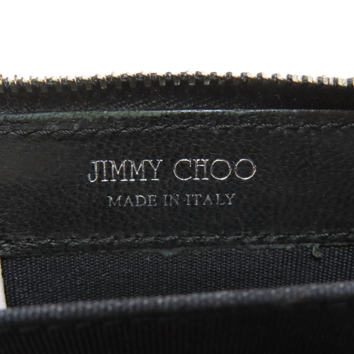 Jimmy Choo Star motif coin purse Leather Ladies [Used]