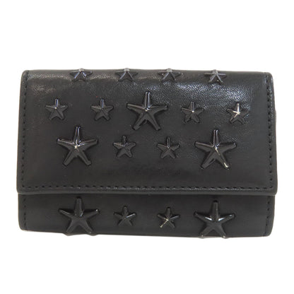 Jimmy Choo Star motif key holder Leather Ladies [Used]